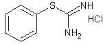 2-(苯基硫代)乙脒盐酸盐结构式