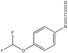 4-(二氟甲氧基)异氰酸苯酯结构式