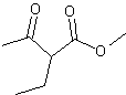 3-乙基乙酰乙酸甲酯结构式