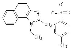 1-Ethyl-2-methylnaphtho[1,2-d]thiazolium p-toluenesulfonate