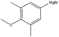 3,5-二甲基-4-甲氧基苯基溴化镁结构式