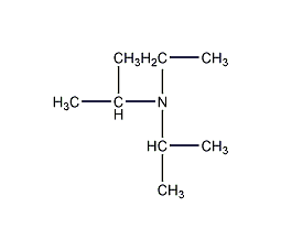 N,N-二异丙基乙胺结构式