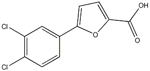 5-(3,4-二氯苯基)-2-糠酸结构式