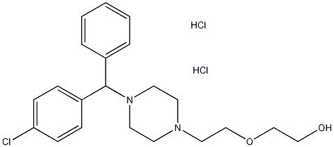 羟嗪二盐酸盐结构式