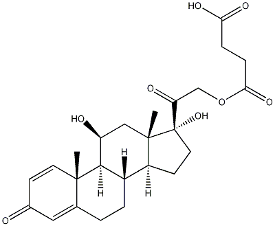 泼尼松龙丁二酸结构式