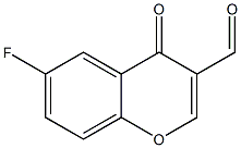 6-氟色酮-3-甲醛结构式
