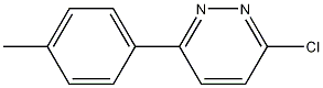 3-氯-6-对甲苯基哒嗪结构式
