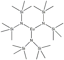 三[N,N-双(三甲基硅烷)胺]铕结构式