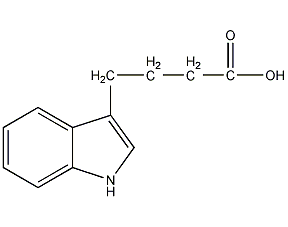 吲哚-3-丁酸结构式