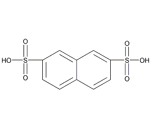 2,7-萘二磺酸结构式