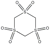 1,3,5-三噻烷-1,1,3,3,5,5-六氧结构式
