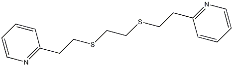 1,8-二(2-吡啶基)-3,6-二硫代辛烷结构式