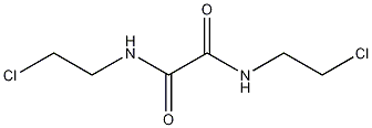 N,N'-双(2-氯乙基)草酰胺结构式