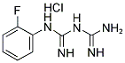 1-(2-氟苯基)双胍盐酸盐结构式