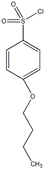 4-(正丁氧基)苯磺酰氯结构式