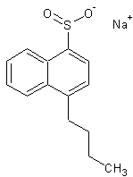 丁基萘磺酸钠结构式