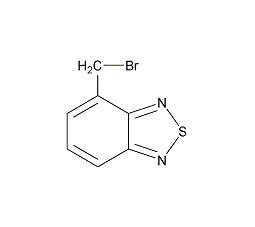 4-溴甲基-2,1,3-苯并噻重氮结构式