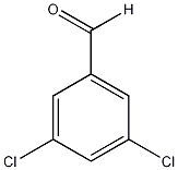 3,5-二氯苯甲醛结构式