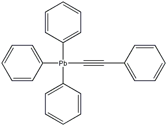 三苯(苯乙炔基)铅结构式