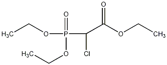 2-氯-2-磷酰基乙酸三乙酯结构式
