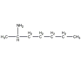 2-庚胺结构式