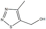 4-Methyl-1,2,3-thiadiazole-5-methanol结构式