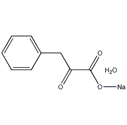 苯丙酮酸钠单水结构式