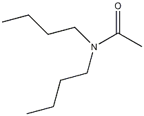 N,N-二正丁基乙酰胺结构式