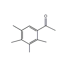 1-(2,3,4,5-四甲基苯基)乙酮结构式