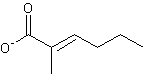 反-2-己烯甲酯结构式