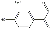 对羟苯基乙二醛合一水结构式