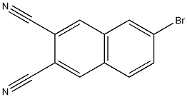 6-溴-2,3-二氰基萘结构式