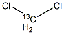 二氯甲烷-13C结构式