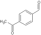 4-乙酰基苯甲醛结构式