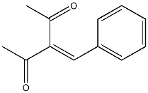 3-苯亚甲基-2,4-戊烷二酮结构式