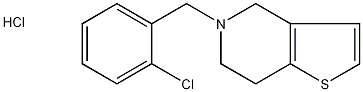 氯苄噻啶盐酸盐结构式