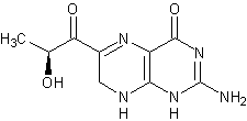 L-墨蝶呤结构式