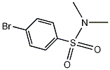 4-溴-N,N-二甲基苯磺胺结构式
