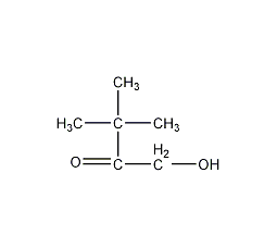 3,3-二甲基-4-羟基-2-丁酮结构式