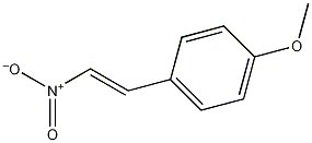4-甲氧基-β-硝基苯乙烯结构式