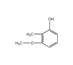 2-甲基-3-甲氧基苯酚结构式