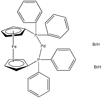 [1,1'-Bis(diphenylphosphino)ferrocene]palladium(II) bromide