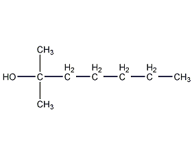2-甲基-2-庚醇结构式