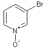 3-溴吡啶-N-氧化物结构式
