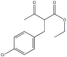 2-(4-氯苄基)乙酰乙酸乙酯结构式