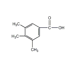 3,4,5-三甲基苯甲酸结构式