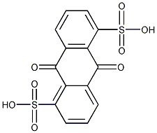 蒽醌-1,5-二磺酸结构式