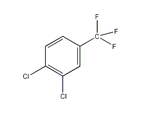 3,4-二氯-1-三氟甲基苯结构式