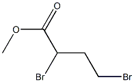 2,4-二溴丁酸甲酯结构式