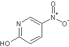 2-羟基-5-硝基吡啶结构式